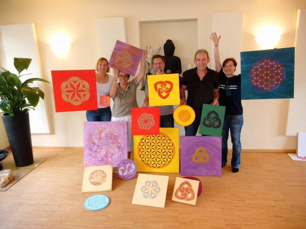 Schablonen-Kunst Workshop in Aschaffenburg